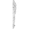 Ekena Millwork 3 1/8"W x 5 1/8"H x 5/8"P Nadia Onlay ONL03X05X01NA - alternate 3